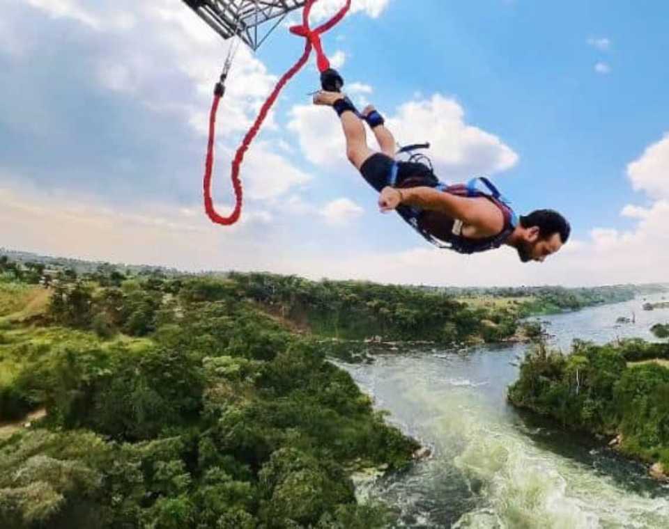 Bungee Jumping in Jinja
